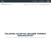 Tablet Screenshot of itone.hu